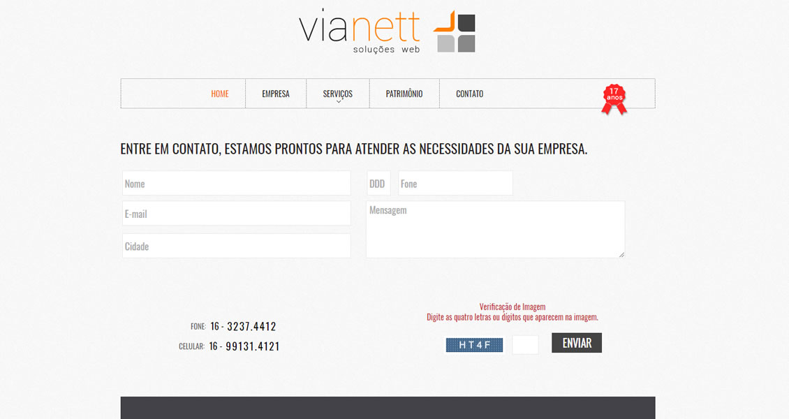 Vianett Solução WEB